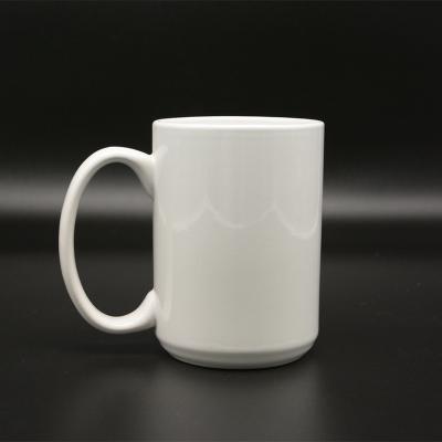 China Viable Good Quality Wholesale Popular 15oz Ceramic Coffee Mugs Ceramic Sublimation for sale