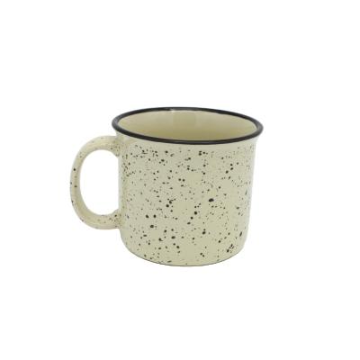 China New Arrival Sustainable Elegant Mug Christmas Style Ceramic Stoneware Mug for sale