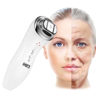 China Pore ​​Shrink Peel Ultrasonic Rejuvenation Massager Face Lift RF Home Use Anti Wrinkle Tightening Mini Hifu Facial Lifting Device for sale