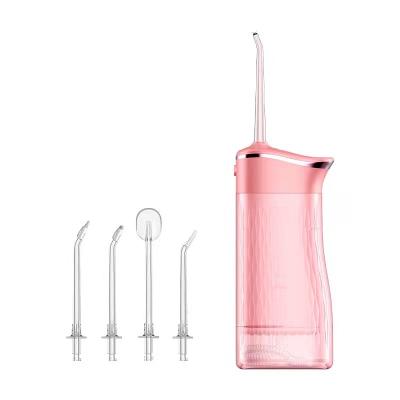 China 360 Rated Portable Wireless Rechargeable Nozzle Water Flosser USB Oral Cleaner Dental Irrigator For Home Travel for sale