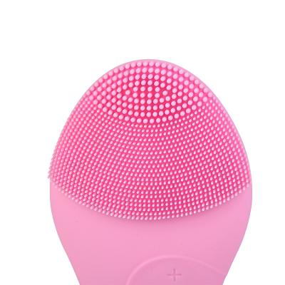 China 2022 Latest Sonic Electric USB Charging Mini Handle Face Deep Cleaning Soft Silicone Deep Cleansing Brushes Facial Cleansing Brush for sale