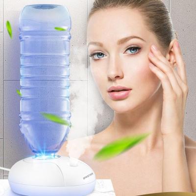 China 2021 Private Label USB Mini Air Humidifier USB Ultrasonic Atomization Light Desktop Multifunctional Water Bottle General Night Car for sale