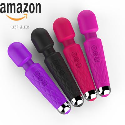 China Hot Selling Vibrating AV Wand Adult Wand Massager Wand Amazon Woman Masturbator Massager AV Wand Sex Toys Wand Massager for sale