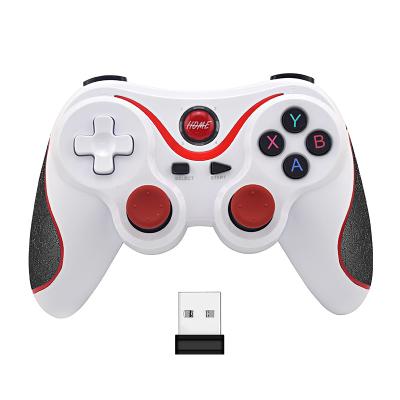 China Wholesale terios T3 X3 game controller fire button fire BT mobile game controller gamepad wireless shooting mobile game controller for TV box bracket for sale