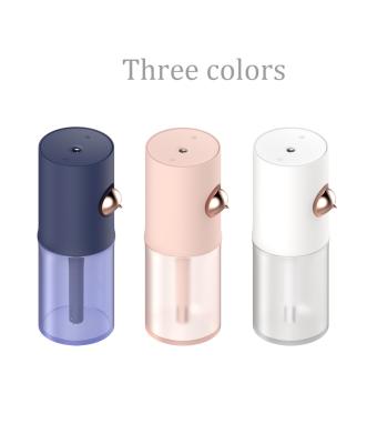 China Color Changing Rechargeable LED Light Air Humidifier Continuous 5 Hours Water Visual Ultrasonic Air Diffuser Tank for Office Car Humidifier Diffuser for sale