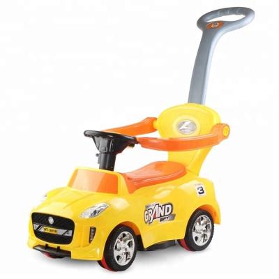 China Ride On Toy 2.4G Remote Control Baby Ride On Car Hand Push Sliding Cart For Kids With Music for sale