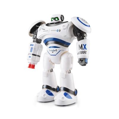 China Battery Operated Dancing Toy Robot With Shooting Toy Intelligent Programming Educational Remote Control Action for sale