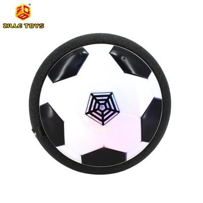 China ZILLE Toys Product Air Hover Plastic Promotional Soccer Ball With LED Lights And Music Football Indoor Fun for sale