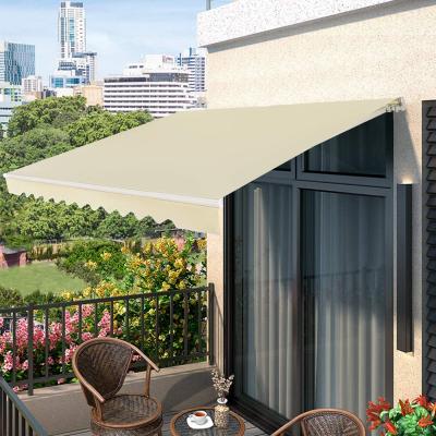 China Awnings for Patio Folding Car Protection Outdoor Patio Deck Awnings with Crank Handle Manual Awning For Window Door zu verkaufen