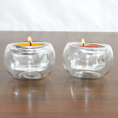 China Factory Price Viable Wedding Stand Tealight Decorative Heart Shape Tea Light for sale