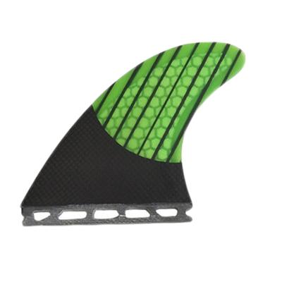 China Future Stable Box Fins With Fiberglass Honey Comb Carbon Material Half For Surfing G3 G5 G7 Size Surfing Fins for sale