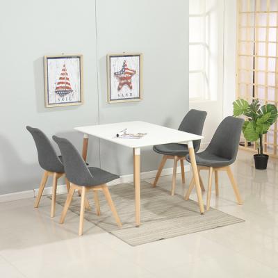 China Nordic Furniture Bazhou MInghao Best Selling Dining Tables With 80*120 Space Saving Funiture Elegant Dining Tables For Restaurants for sale