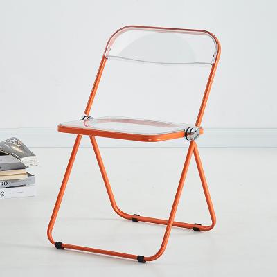 China Modern Factory Bargins Plastic Folding Chair To Wedding Garden Chair PP Seat With Metal Legs Indoor Outdoor for sale