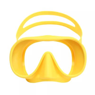 China Adult Deep Sea Diving Mask Underwater Spearfishing Snorkeling High End Underwater Swimming Scuba Low Volume 180 Wide View for sale