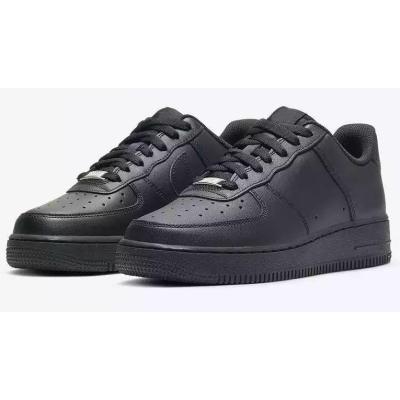 China Unique Logo Brand Fashion White Black AF 1 PU Rubber Sneakers Men Women Custom Made Original Fashion Trend Quality Walking Sneaker Shoes for sale