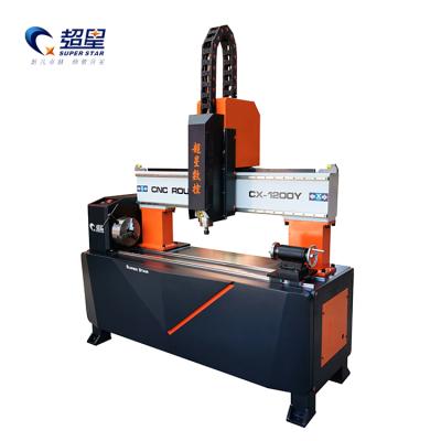 China Factory Router CNC Wood Carving Machine Wood Cylinder 5 Axis Cylinder Wood Carving Machine for sale