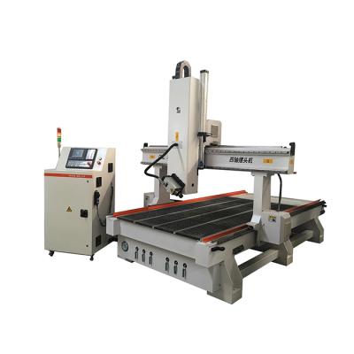 China MDF High Precision 4d CNC Router 1325 Spindle 1530 Left Right Turn 90 Degree CNC 4 Spindle Machine for sale