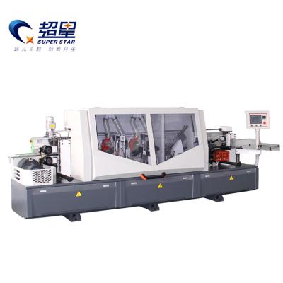 China Factory Dark Edge Full Automatic PVC MDF Woodworking Cabinets Plastic Wood Edge Bander for sale