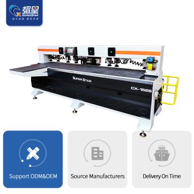 China Automatic CNC Superstar Brand MDF Wood Side Hole Drilling Machine Dual Axis Fine Boring Machine For Horizontal Side Hole for sale