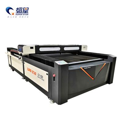 China Laser REDUCING Cheapest Price 4x8 Die Panel 130w 150w Laser Cutting Machine For Plastic Sheet for sale