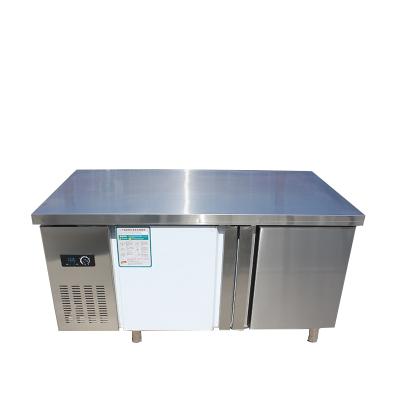 China best-selling mini display refrigerator countertop showcase Double-temperature quality display freezer for sale