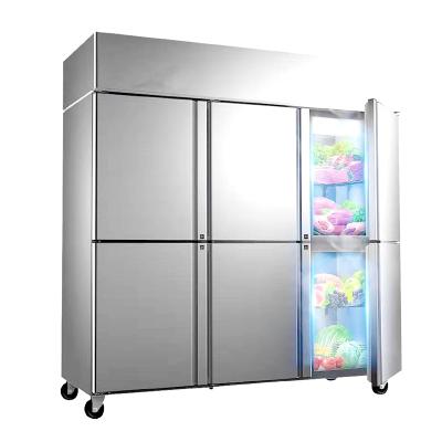 China Double-temperature manufacturer Commercial Refrigerator Double temperature freezer 2022 refrigerator and refrigerator stainless steel for sale