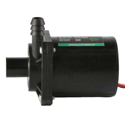 China Slight Vibration High Rate Centrifugal Electric Brushless 12v 24v DC Mini Water Pump Plumbing Mattress Pump for sale