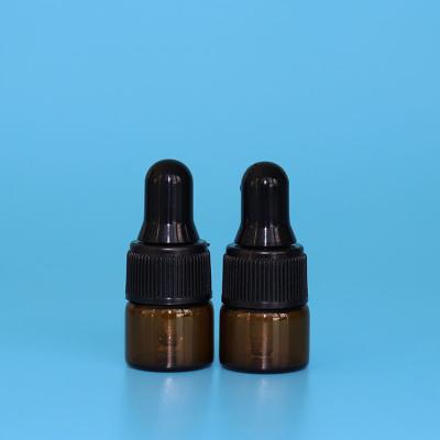 China personal care 1ml sample dropper bottle 1ml mini dropper bottle 1ml essential oil bottle wholesale for sale