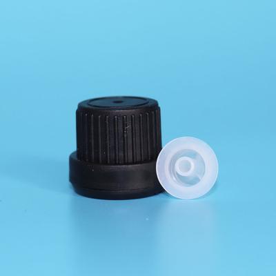 China Non Spill 18mm Euro Dropper, Black White Tamper evident 10ml 15ml Dropper 10ml 15ml Essential Oil Glass Bottle for sale