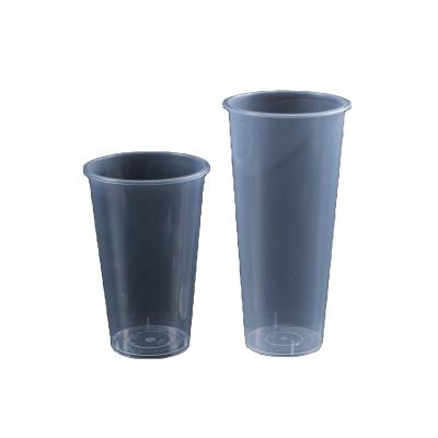 China Eco-friendly Hot Sale 700ML PP Transparent Disposable Hot Cold Drinking Plastic Cups for sale