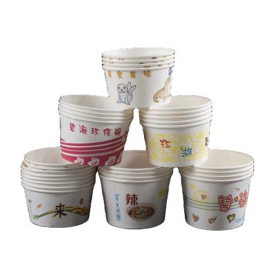 China Recycled Price Food Packaging Materials Paper Bowl Microwavable Custom Biodegradable Food Packet Cheap Packing Box for sale