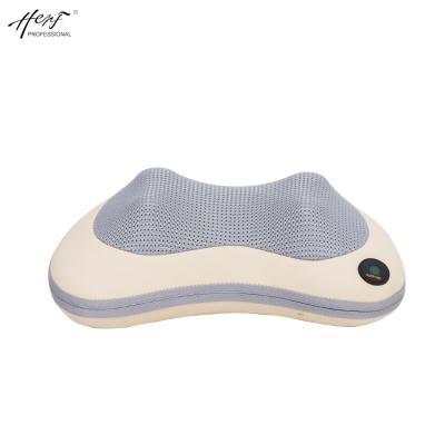 China Neck Neck Shoulder 3D Massage Kneading Pillow with Heat and 8 Rotating Nodes for Muscle Pain Relief Back Massager for sale