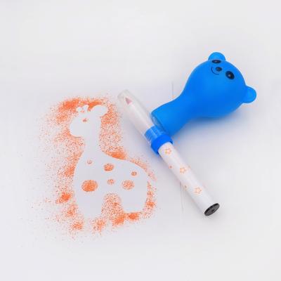 China + 3 years old make factory promotion gift kids blow pen art set for kids for sale