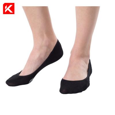 China Black Antibacterial No Exposure KT-A1-0282 Socks Women for sale