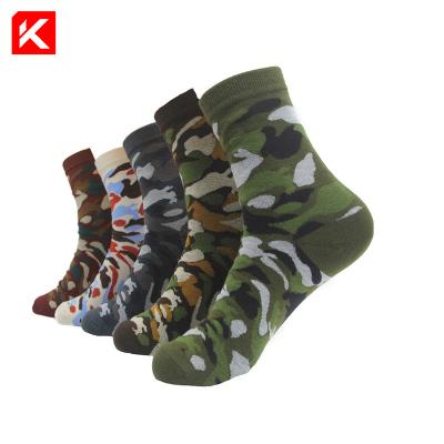 China KT-A1-0808 Antibacterial Camouflage Military Socks Camouflage Socks Camouflage Socks for sale