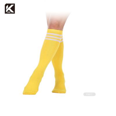 China KT1- F0079 Viable Women's Knee Tube Women's Striped Socks for sale