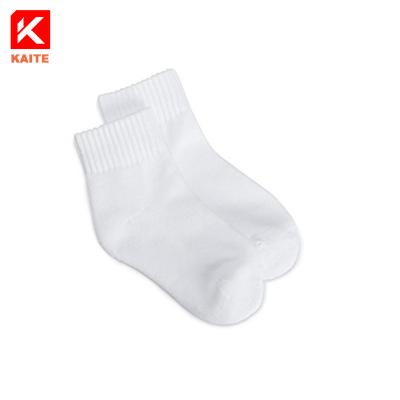 China KT-A1-1197 Antibacterial White Socks Children Kids School White Socks for sale