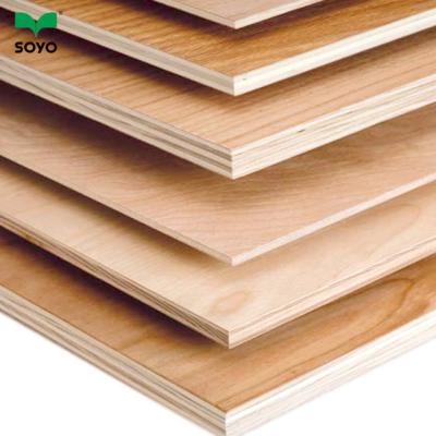 China Soyo poplar interior plywood factory price fireproof plywood for sale