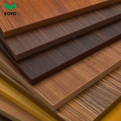 China MDF Melamine Moisture Proof Laminated Board For Furniture And Decoration for sale