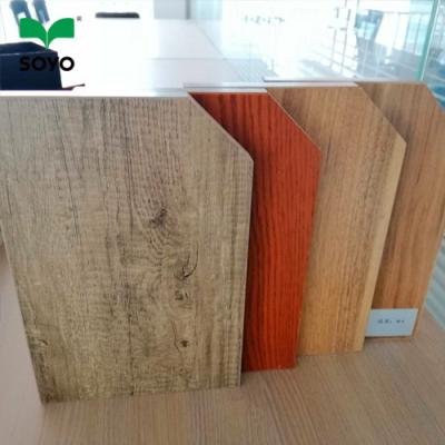 China Moisture Proof 18MM Cheap Price Double Sides Melamine Paper MDF Board for sale