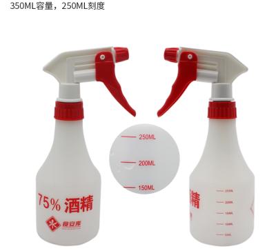 China Food Processing & hospital alcohol HDPE spray bottle for food factory for sale