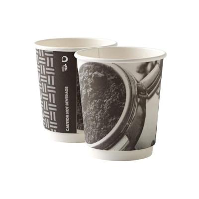 China Disposable Custom Printed Paper Coffee Cup for sale