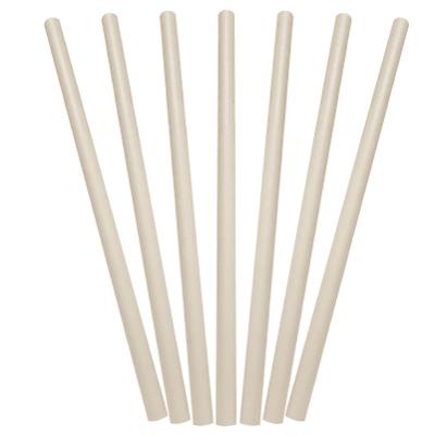 China Disposable Disposable And Biodegradable Food Grade Custom Design Rice Paper Drinking Straw For Beverage for sale