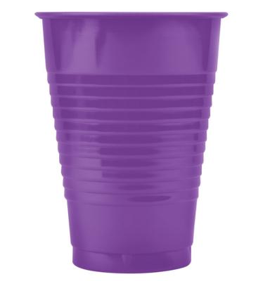 China Disposable Disposable PP Plastic PS PET Tea Cup With Lid for sale