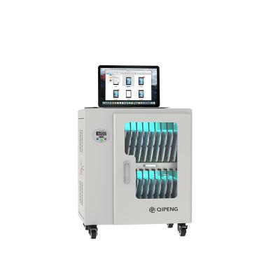 China School Educational Data Transfer SYNC Trolley Tablet Charging Cabinet Cart with UV for sale