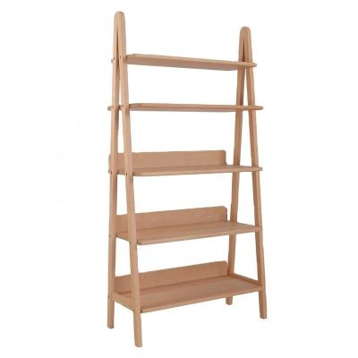 China Modern Large Storage Capacity Floor Wooden Simple Bookcase Tree Book Shelves Storage Bookcase for sale