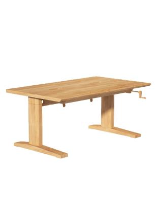 China 3A (Height) Oak Wooden Kids Desk Adjustable for sale