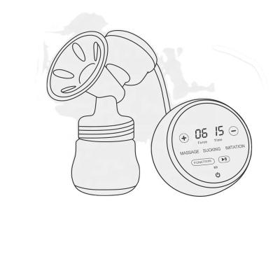 China BPA Free Silicone Smart Electric Single Spectra Wireless Manual Breast Pump for sale