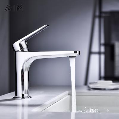 China Brass Faucets Luxury Faucet China Manufacturer Metered Bathroom Taps Basin Bathroom Basin Faucet, Faucets For Bathroom Basin for sale