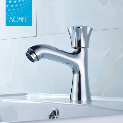 China Faucets Alibaba China China Manufacturer Electric Wash Basin Single Handle Brass Body Faucet Bathroom for sale